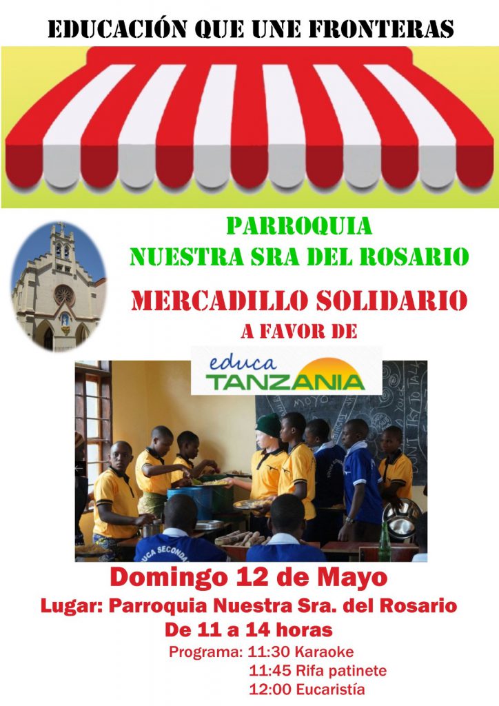 Mercadillo solidario mayo 2019
