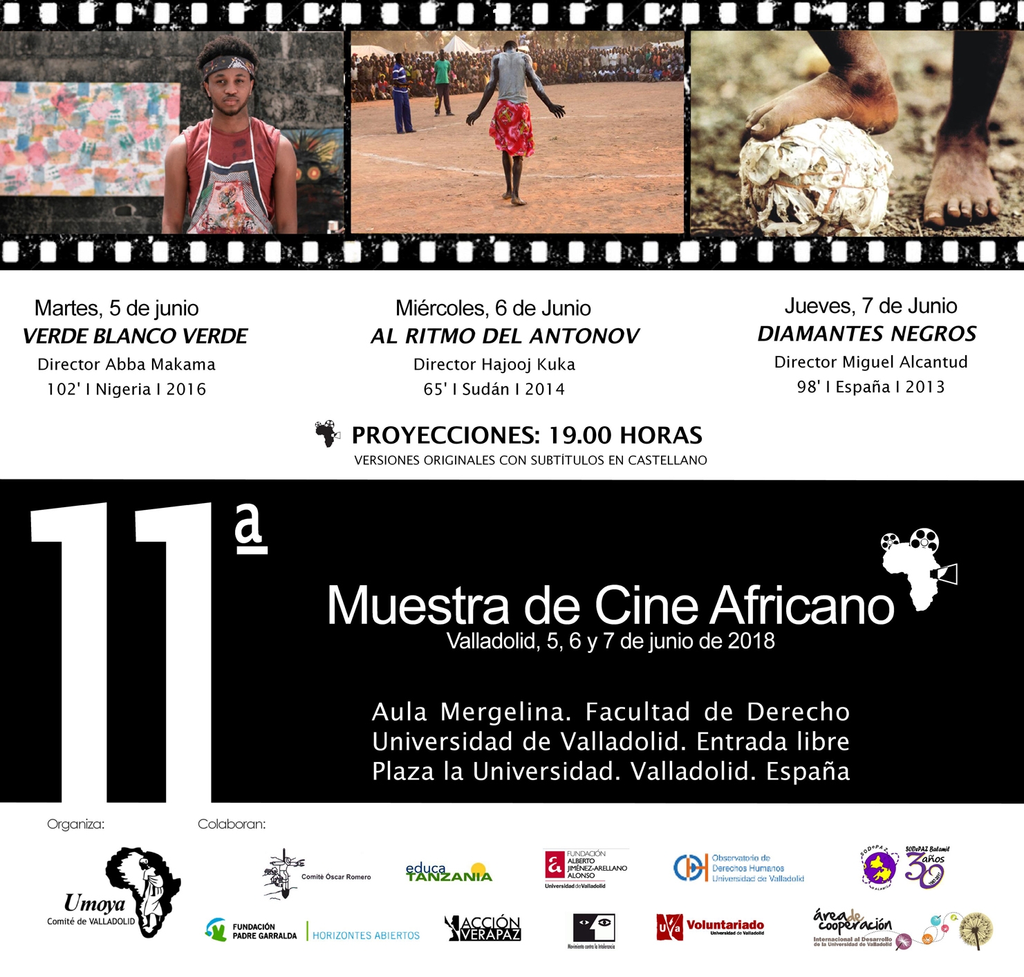 XI Muestra de Cine Africano de Valladolid